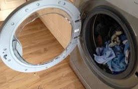 علت شکستن درب ماشین لباسشویی