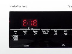 پیغام خطای e18 و f18 در ماشین ظرفشویی بوش