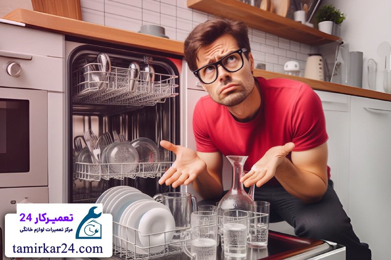 عیب یابی حل نشدن مواد شوینده در ماشین ظرفشویی الگانس