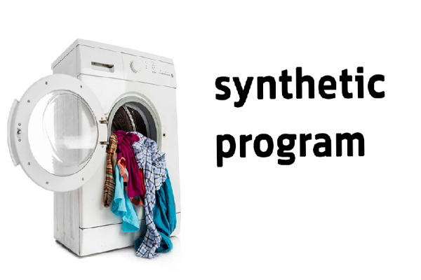 برنامه Synthetic در لباسشویی