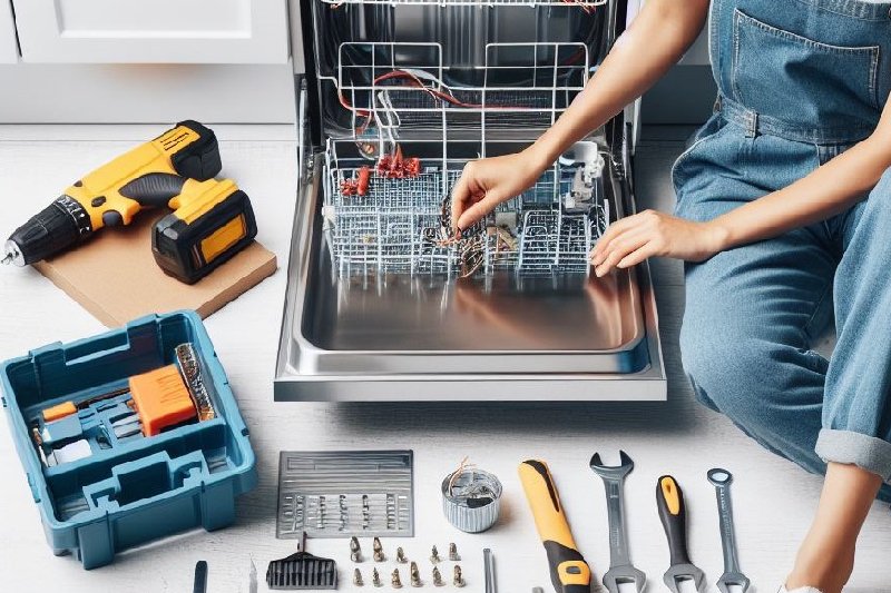 تعمیر ماشین ظرفشویی کنوود 