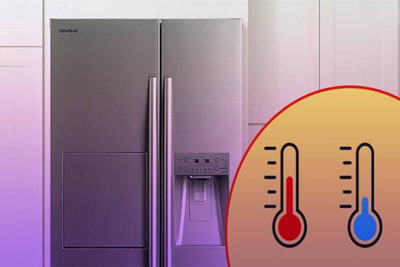 تنظیم دمای فریزر