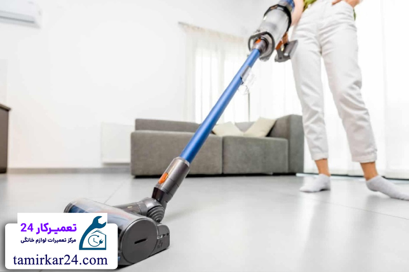 مراحل دریافت خدمات تعمیر جارو شارژی گگنو 