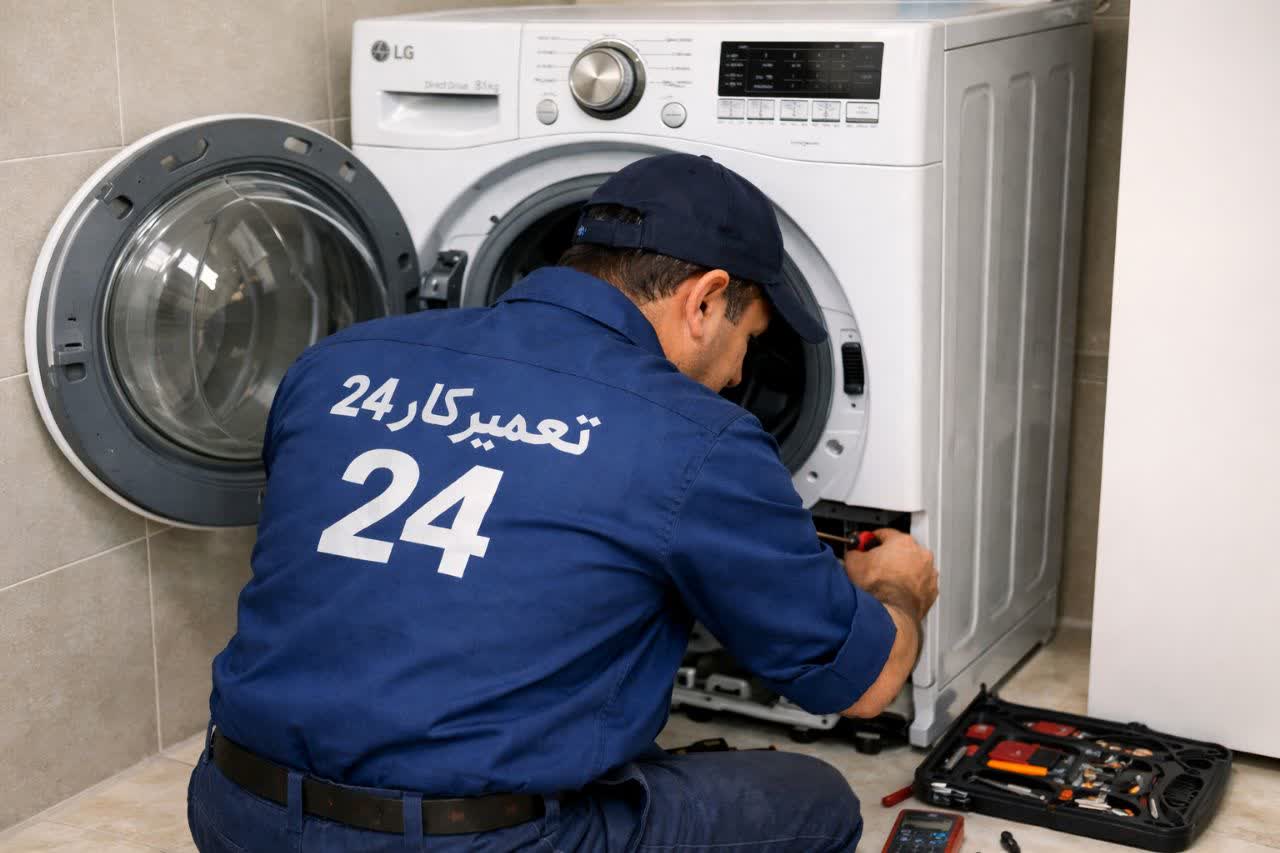 تعمیر لباسشویی ال جی