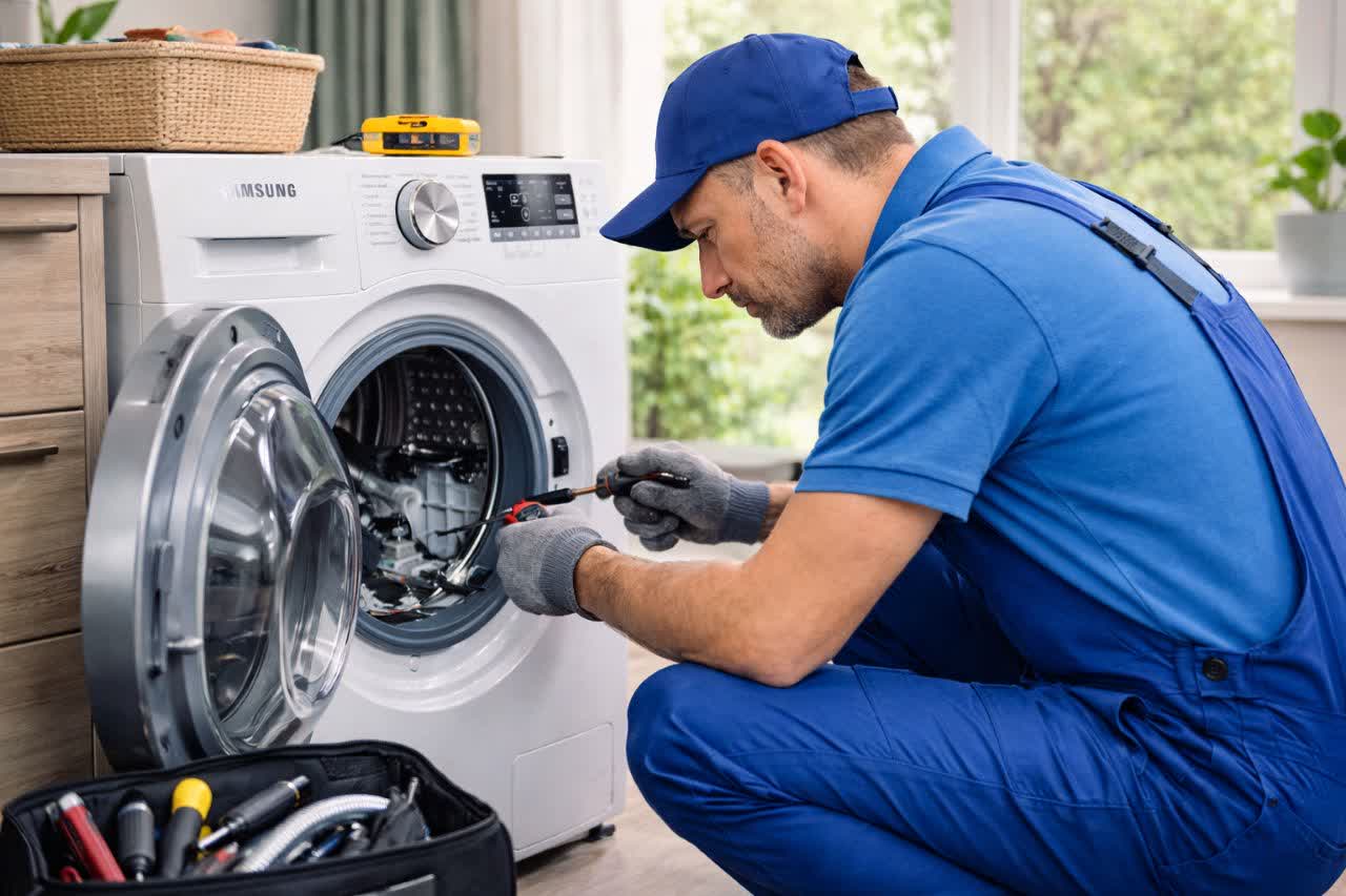 تعمیر لباسشویی سامسونگ