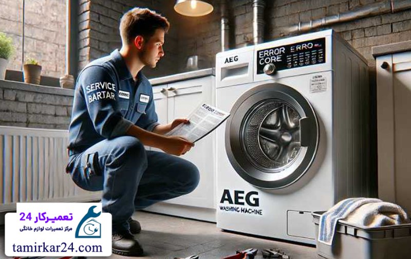 کدهای خطا و ارور های ماشین لباسشویی آاگ 